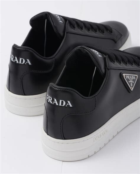 prada turnschuhe männer|Prada leather sneakers.